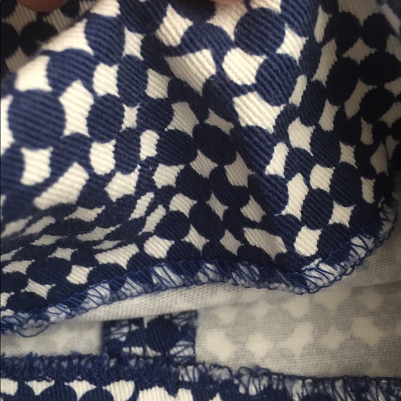 Zara Woman Ankle Jeans - Size Small Navy & White - Picture 4 of 6